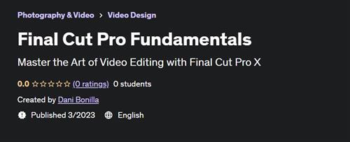 Final Cut Pro Fundamentals