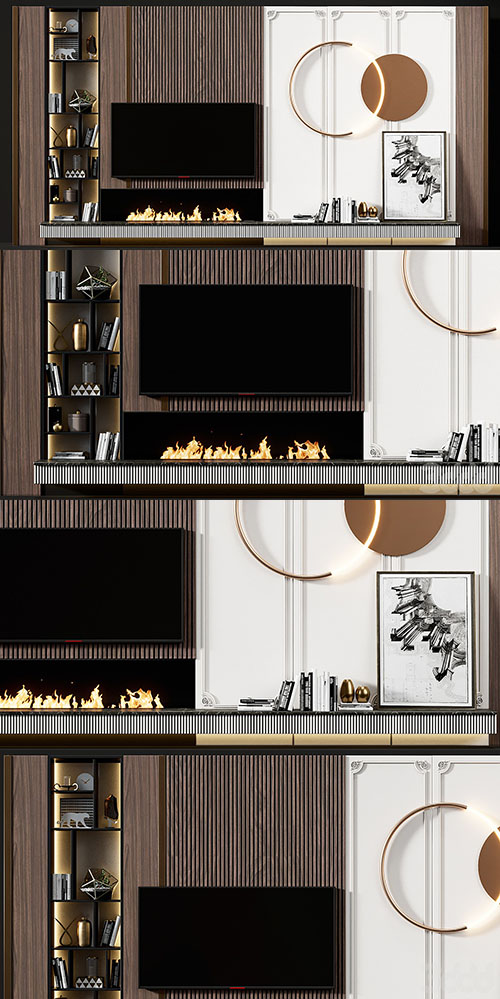 TV wall modern 78