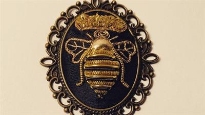 Introduction To Goldwork Embroidery With Queen Bee  Project Ebcc3da30c9517625f6bb8007f52e582