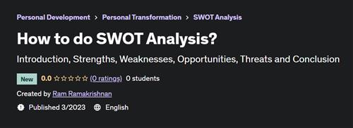 How to do SWOT Analysis