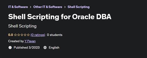 Shell Scripting for Oracle DBA