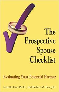 The Prospective Spouse Checklist Evaluating Your Potential Partner