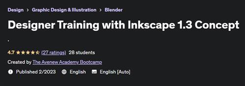 Designer Training with Inkscape 1.3 Concept