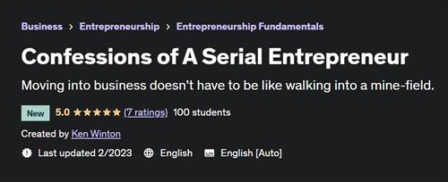 Confessions of A Serial Entrepreneur