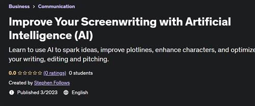 Improve Your Screenwriting with Artificial Intelligence (AI)