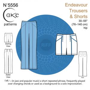 Cake Patterns - Endeavour Trousers & Shorts