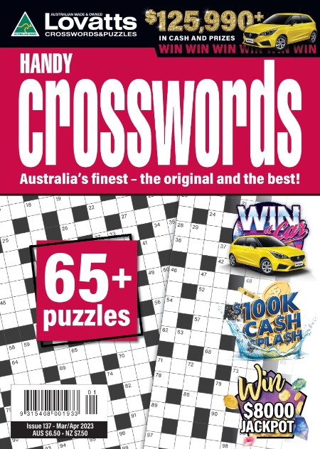 Lovatts Handy Crosswords – 26 February 2023