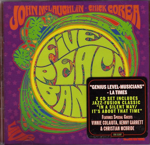 John Mclaughlin, Chick Corea - Five Peace Band Live (2009) [2CD] Lossless