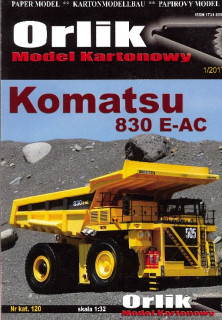 Карьерный самосвал Komatsu 830 E-AC (Orlik 120)