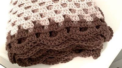Beginner Crochet - Crochet An Infinity Granny Square  Blanket