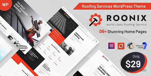 ThemeForest - Roonix v1.5 - Roofing Services WordPress Theme38460178