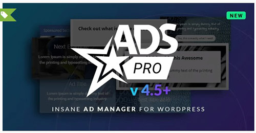 Codecanyon - Ads Pro Plugin v4.7 - Multi-Purpose Advertising Manager NULLED/10275010