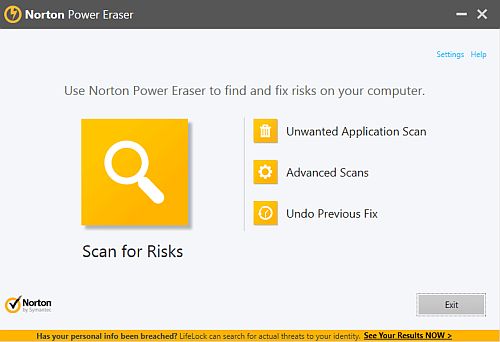 Norton Power Eraser 6.6.0.2153 Portable