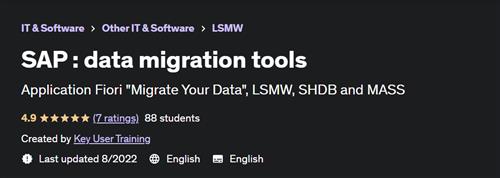 SAP  data migration tools