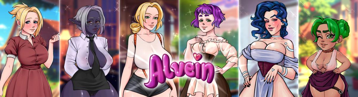 Alvein [InProgress, v71b] (Yni) [uncen] [2021, ADV, Animation, Fantasy, Incest, Footjob, Handjob, Titjob, Big Ass, Small Tits, Big Tits, Adventure, Romance, Humor, Puzzle, MILF, Voyeurism, Teasing, Spanking, Lesbian, RPGM] [rus]