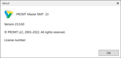 Promt Master NMT v23.0.60 Multilingual (Total)