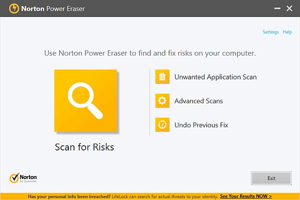 Norton Power Eraser 6.6.0.2153 Portable