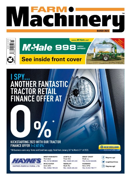 Farm Machinery - March 2023