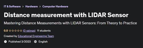 Distance measurement with LIDAR Sensor