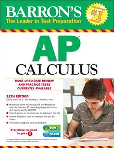Barron's AP Calculus with CD-ROM, 12th Edition Ed 12