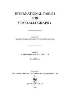 International Tables for Crystallography, Volume A1 Symmetry relations between space groups