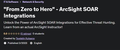 From Zero to Hero - ArcSight SOAR Integrations