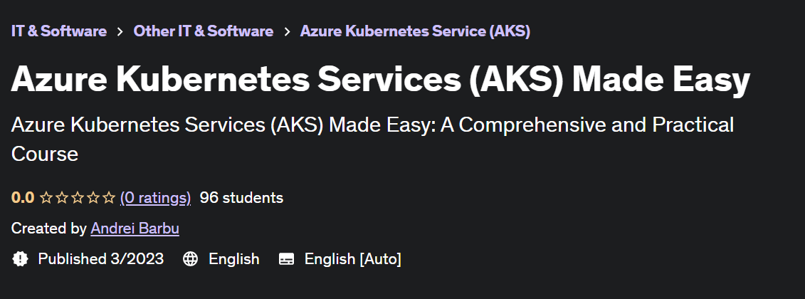 Azure Kubernetes Services (AKS) Made Easy