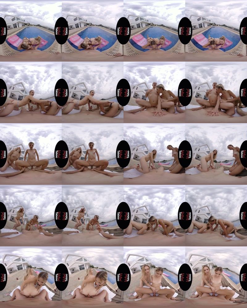 VirtualTaboo: Alecia Fox & Masha (Pool Porn And Bro's Hoes / 25.10.2019) [Oculus Rift, Vive | SideBySide] [2700p]