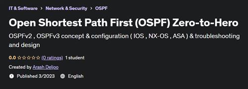 Open Shortest Path First (OSPF) Zero-to-Hero