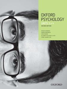 Oxford VCE Psychology Units 3 + 4, 2nd Edition
