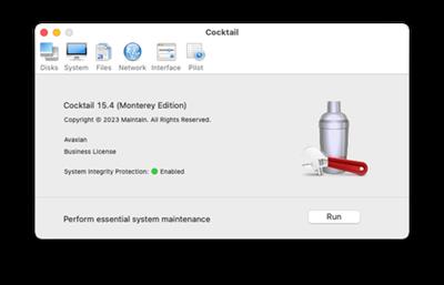 Cocktail Monterey Edition 15.4 macOS
