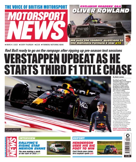 Motorsport News - March 02, 2023