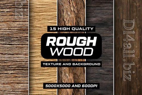 15 Rough Wood Texture Pack