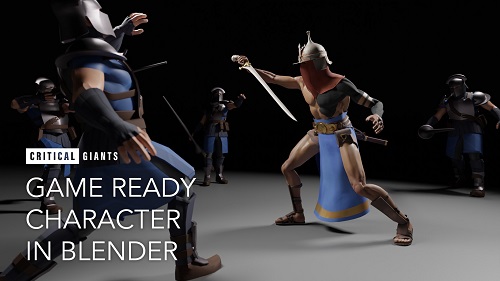 Game Ready Character In Blender A1e4f45c09a35fd5bbdd0b63ac63aab1