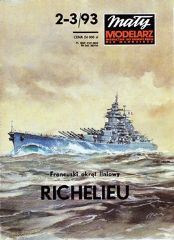 Линейный корабль Richelieu (Maly Modelarz 1993-02/03)