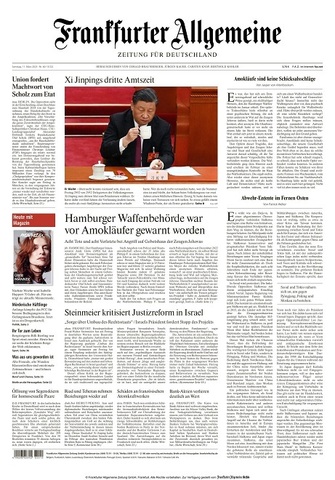 Frankfurter Allgemeine Zeitung vom 11 März 2023