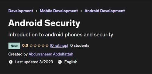 Android Security (2023)