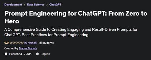Mastering Prompt Engineering for ChatGPT A Beginner's Guide