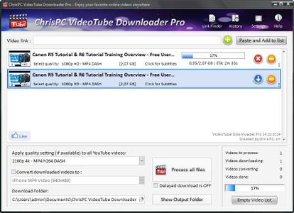 ChrisPC VideoTube Downloader Pro 14.23.0310 Multilingual