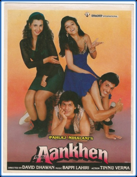 Aankhen 1993 1080p WEBRip x265 Hindi DDP2 0 ESub - SP3LL