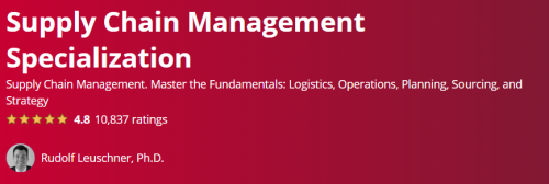 Coursera – Supply Chain Management Specialization