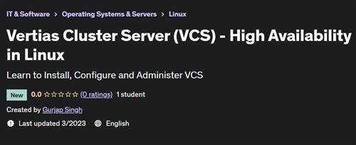 Vertias Cluster Server (VCS) –  High Availability in Linux –  Download Free