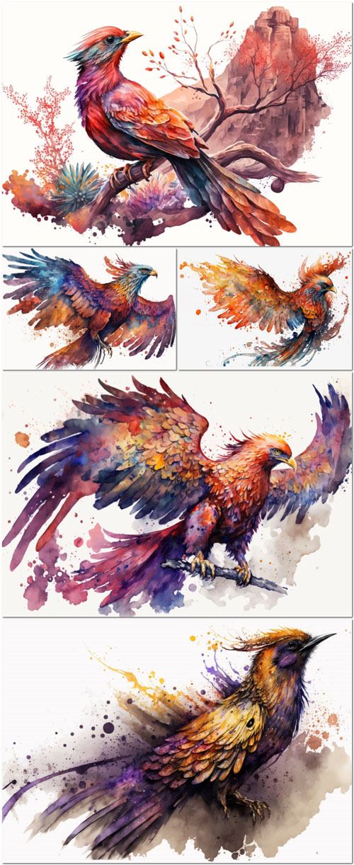 Vector mystical phoenix vector art to ignite your imagination 