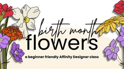 Affinity Designer 2 for iPad Birth Month  Flowers 13da312f58342f264b76219e5ff2ded8