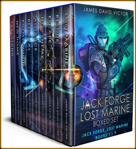 Jack Forge, Lost Marine Boxed Set 1-9 by James David Victor  Bf517ca2502eb9090f132facc99d99e4