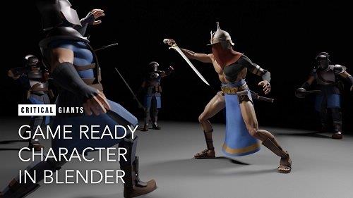 Gumroad –  Game Ready Character In Blender –  Download Free