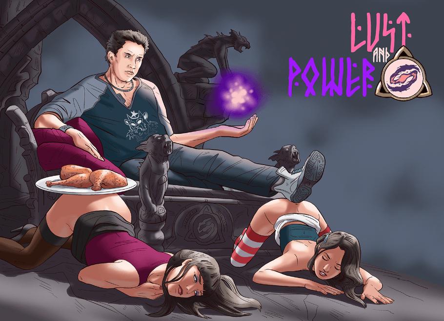 Lust and Power [InProgress, 0.51] (Lurking Hedgehog) [uncen] [2020, ADV, Fantasy, Male hero, Big tits/Big Breasts, Incest, Milf, Corruption, Blackmail, Mind control, Oral, Blowjob, Vaginal Sex, Rape, BDSM, Lesbian, Demons, Monsters, Ren'Py] [rus+eng]