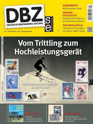 Deutsche Briefmarken Zeitung Nr 07 vom 20 März 2023