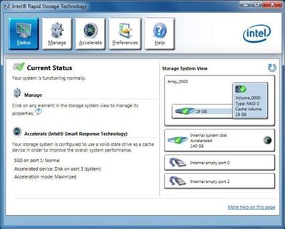 Intel Rapid Storage Technology (RST)  19.5.2.1049