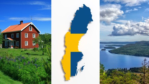 Learn Swedish listening comprehension, grammar and exercises